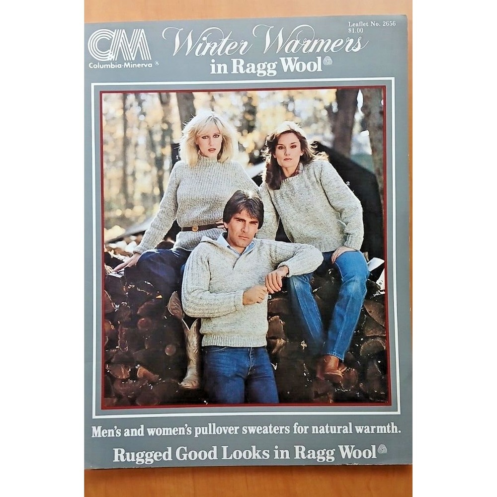 CM Columbia-Minerva Winter Warmers in Ragg Wool Leaflet No 2656 Pattern